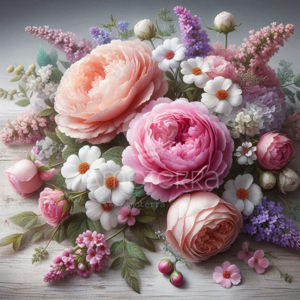 Imagen de PEONIAS, VERBENA Y ROSAS 250GR