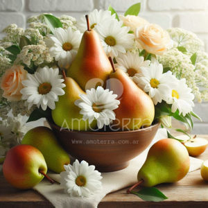 Imagen de PERAS Y FLORES BLANCAS 1LTS