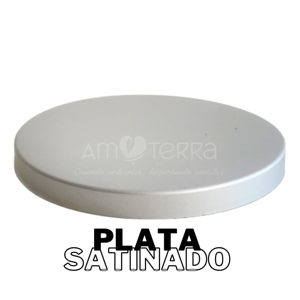 Imagen de TAPA LISA - PLATA SATINADO