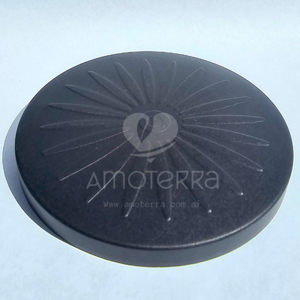 Imagen de TAPA SUNFLOWER - NEGRO SATINADO