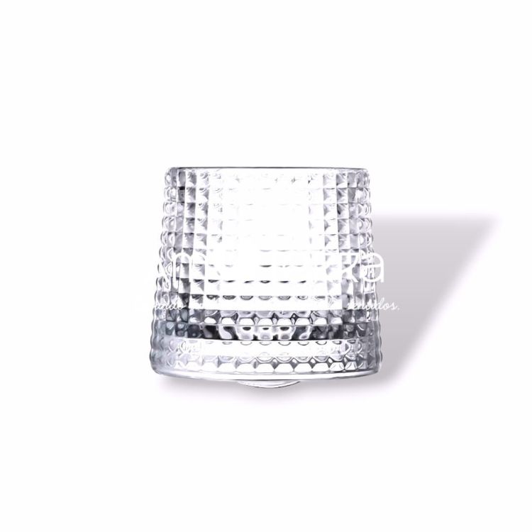 Imagen de VASO WHISKY GIRATORIO CUADRICULADO