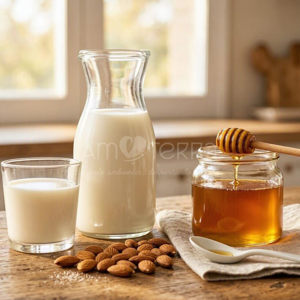 Imagen de LECHE DE ALMENDRAS Y MIEL 250GR